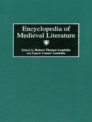 cover image of Encyclopedia of Medieval Literature